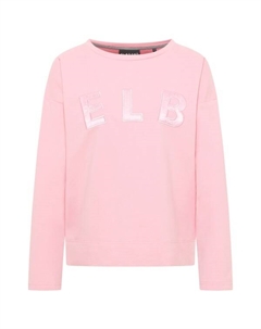 Женская толстовка Aleah - пуловер, розовый Elbsand