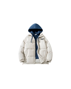 Пуховик Unisex, Beige Blue Bobby abley