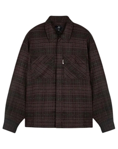 Фланелевая рубашка, кофейная Represent
