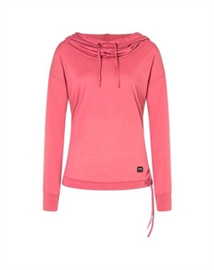 Женская толстовка с капюшоном-воронкой, лиловый Super natural