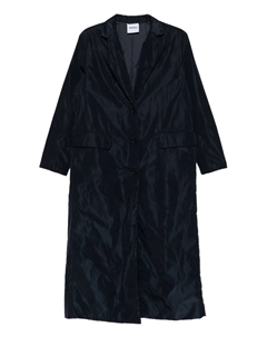 Однобортное пальто на пуговицах, синий Aspesi