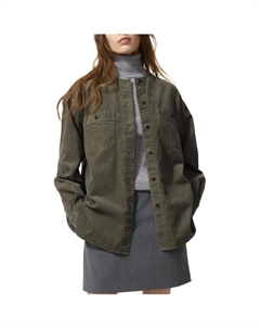 Куртка женская темно-оливковая, Dark Olive Uniqlo