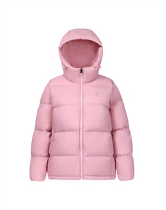 Теплая флисовая серия пуховик для женщин, Daisy Pink Camel