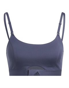 Спортивный бюстгальтер reggiseno sportivo Aeroimpact Luxe, темно-синий Adidas