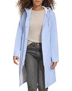 Женская классическая парка-дождевик с капюшоном, голубой Levi's®