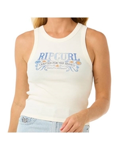 Женская майка в рубчик Luna, Bone Rip curl