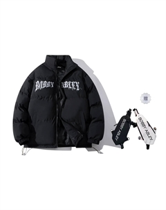 Пуховик унисекс, Black (Comes with Branded Crossbody Bag) Bobby abley