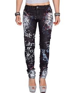 Джинсы, черный Cipo&baxx