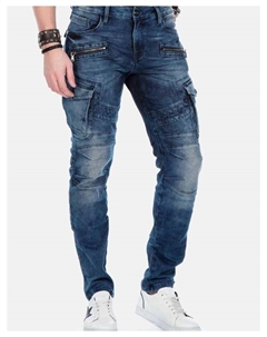 Джинсы, синий Cipo&baxx