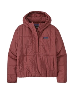 Женский легкий свитер с капюшоном из синтетического волокна, красный Patagonia