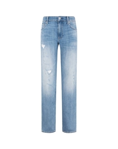 Футболка Jeans джинсовая светло-голубая Calvin klein