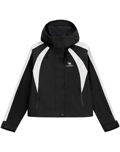 Ветровка женская, медово-чайный коричневый/корично-серый, водонепроницаемая, ветрозащитная, дышащая, влагоотталкивающая, износостойкая Camel