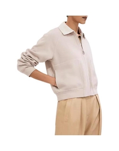 HERMES Куртка женская экрю, Ecru Hermès