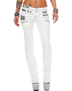 Джинсы, белый Cipo&baxx