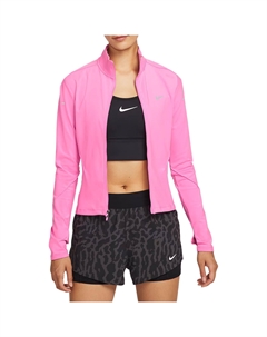 Женская беговая кофта с молнией, Naughty Pink Nike