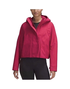 Женская куртка от дождя, Gemstone Red/Rubyred Lululemon
