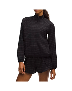 Адаптированная текстурированная куртка с отражающей сеткой женская, Black/BLK Lululemon