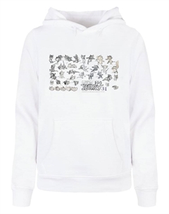 Толстовка с капюшоном, белый Absolute cult