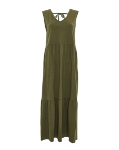 Длинное платье, оливковый Threadbare