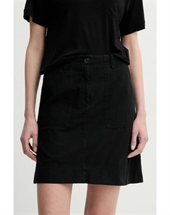 Юбка с добавлением льна, черный Marc o'polo