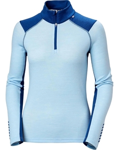 Lifa Merino Midweight Базовый слой Полу-молния Топ — Женский, Baby Trooper Helly hansen