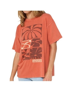 Женская футболка с изображением океанического наследия, Brick Rip curl