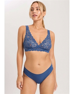 Бюстгальтер без косточек, синий Hanro