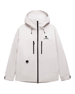 Ветровка унисекс всепогодная, переливающийся белый/морозно-зеленый/фантомный черный Camel