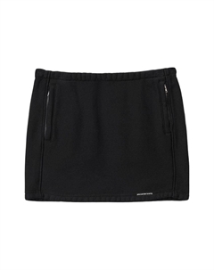 Мини-юбка с аппликацией логотипа, черный Alexander wang