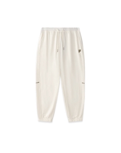 Футболка вязаная спортивные брюки женские Cloud White Fila fusion