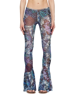 Синие брюки-бабочки Jean paul gaultier