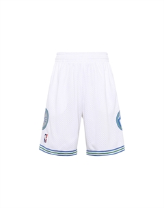 Баскетбольные шорты унисекс белые Mitchell ness