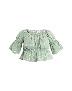 Блузка, зеленый Mymo