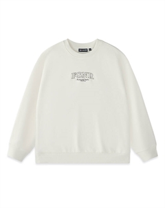 Футболка унисекс облачно-белая Fila fusion