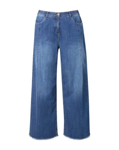 Джинсы, синий деним Ulla popken