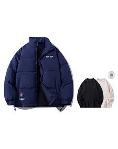 Унисекс пуховик, Navy Blue (Includes Sweater) Bobby abley