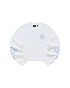 Свитшот женский стандартный белый Fila fusion