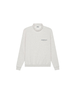 Пуловер с высоким воротником, Овсяный Fear of god essentials