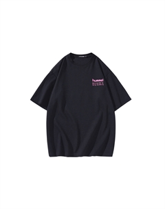 Футболка унисекс, фиолетовая Hummel