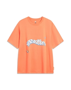 Лининг Badfive Футболка унисекс Сладкий огненный апельсин Li-ning