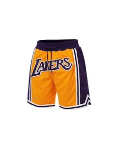 Митчелл энд Несс Баскетбольные шорты Унисекс Желтые Mitchell ness