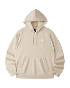 Футболка унисекс светло-серая Fila fusion