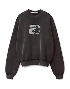 Свитшот унисекс антрацитовый Alexander wang