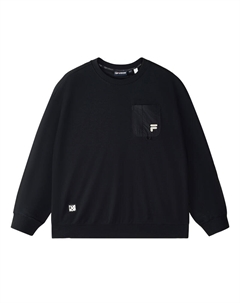 Футболка унисекс Jet Black Fila fusion