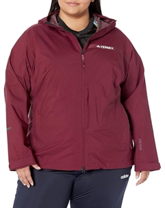 Женская куртка-дождевик Terrex Multi Rain.rdy 2.5-Layer, Shadow Red Adidas