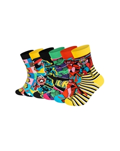 Носки, разноцветный Happy socks