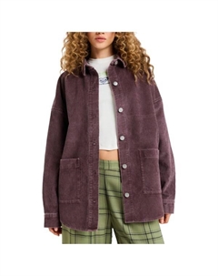 Женская рубашка из вельвета в стиле кэжуал, черный Roxy