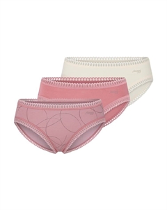 Трусы, бежевый/розовый Sloggi