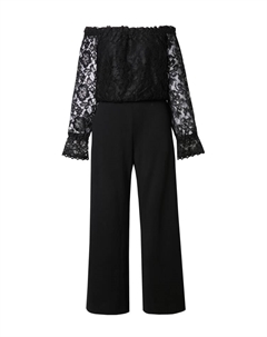 Тканевые брюки, черный Ulla popken