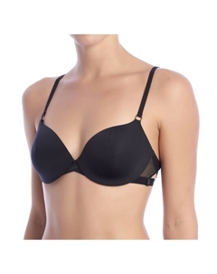 Бюстгальтер на косточках, черный Sloggi